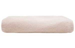 Růžový bouclé potah na taburet Kave Home Kaeli 43 cm