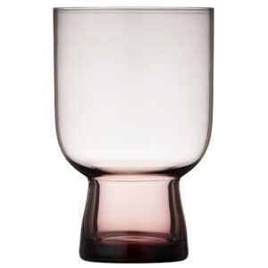 Lyngby Glas Set čtyř růžových sklenic Sorrento 300 ml
