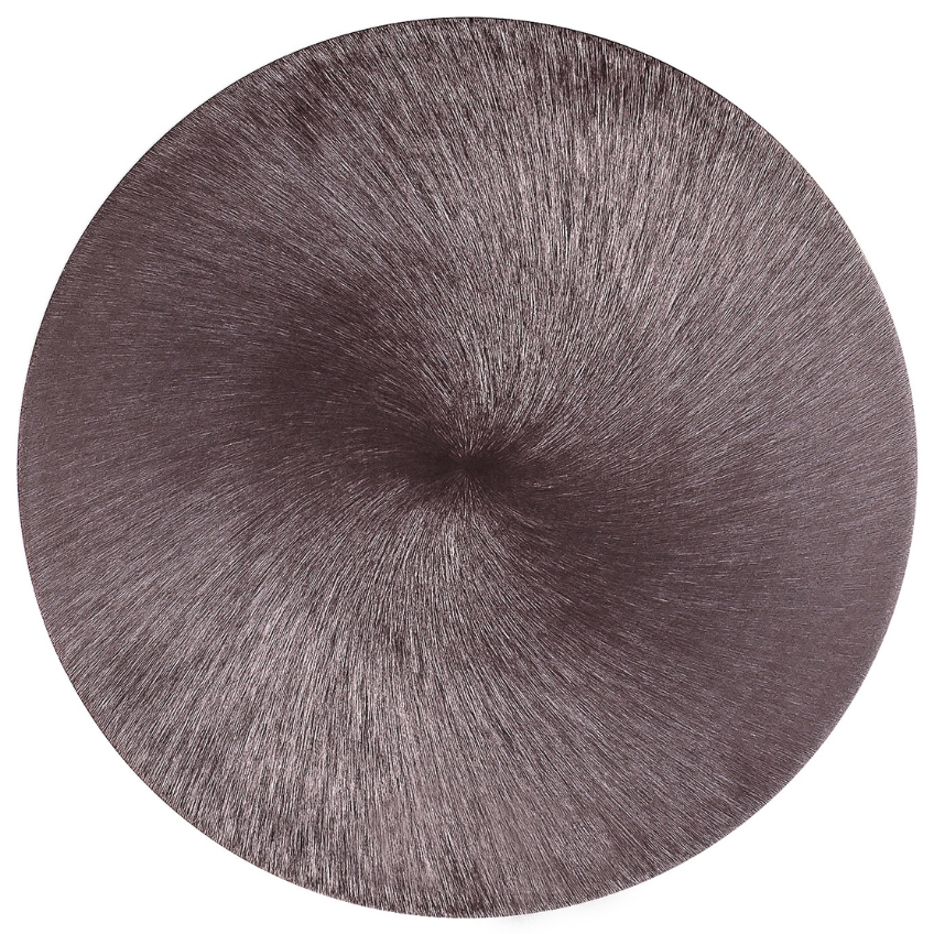 Hnědé kovové nástěnné LED světlo Nova Luce Cyrcle 30 cm