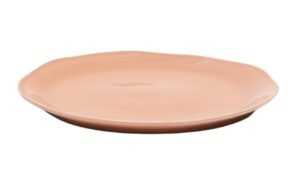 Růžový keramický talíř Kave Home Tiraya 27 cm