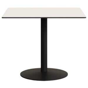 Bílý bistro stolek Kave Home Esilda 90 x 90 cm