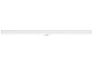 Bílé kovové nástěnné LED světlo Nova Luce Glim 63 cm