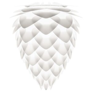 Umage Bílé plastové závěsné světlo Conia Ø 36 cm