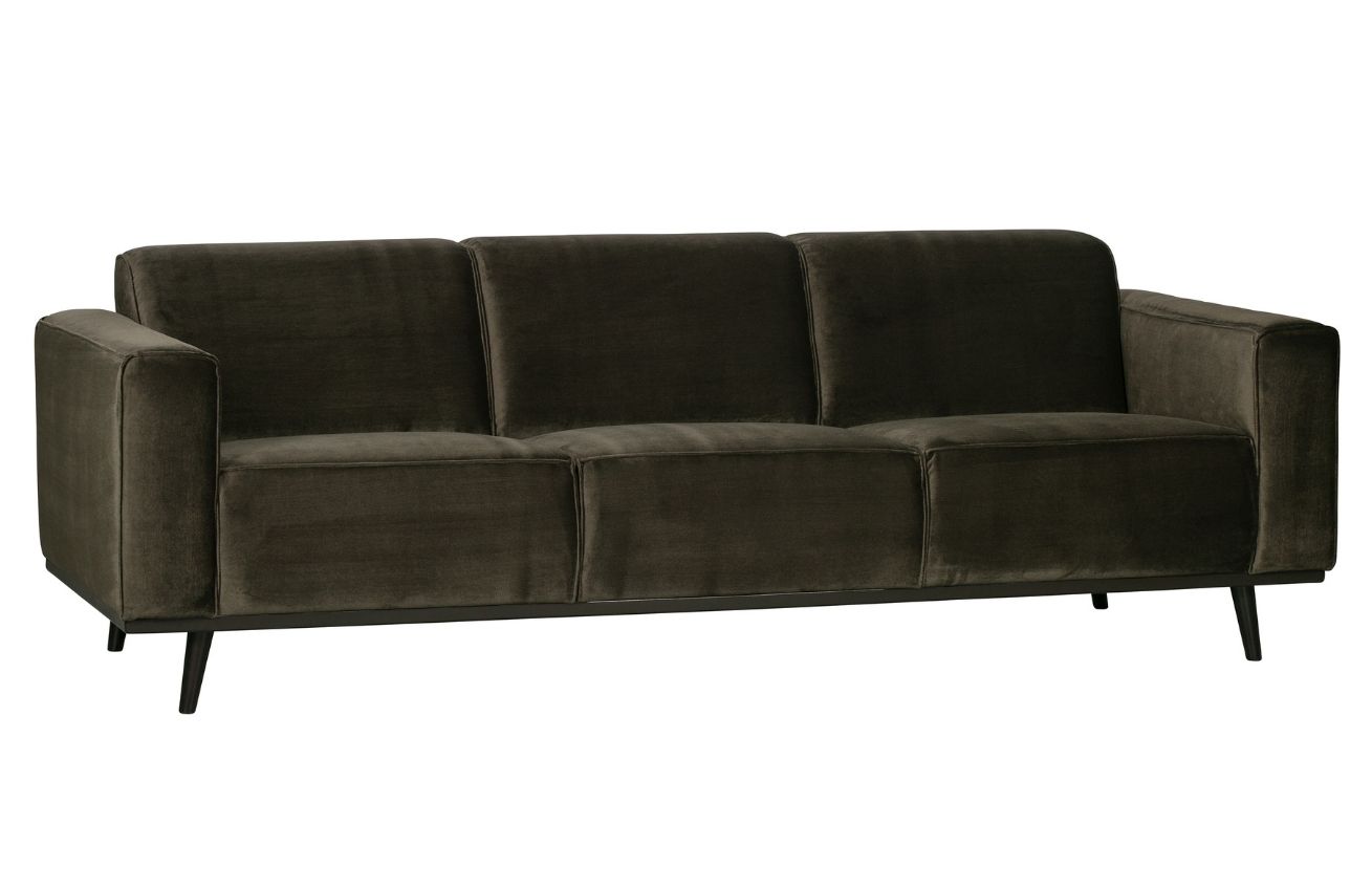 WOOOD Sametová pohovka Twilight 230 cm