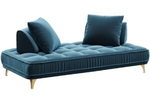 Devichy Sametová pohovka Chloe 234 cm