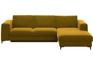 Devichy Sametová rozkládací pohovka Rothe 277 cm