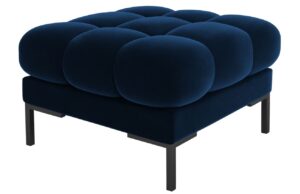 Micadoni Sametová podnožka Mamaia 60 x 60 cm