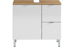 Germania Bílá dubová umyvadlová skříňka Mauresa 60 x 34 cm