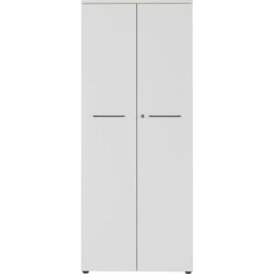 Germania Světle šedá kancelářská skříň Agenda II. 197 x 80 cm