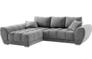 Windsor & Co Sametová rozkládací pohovka Nuage 285 cm