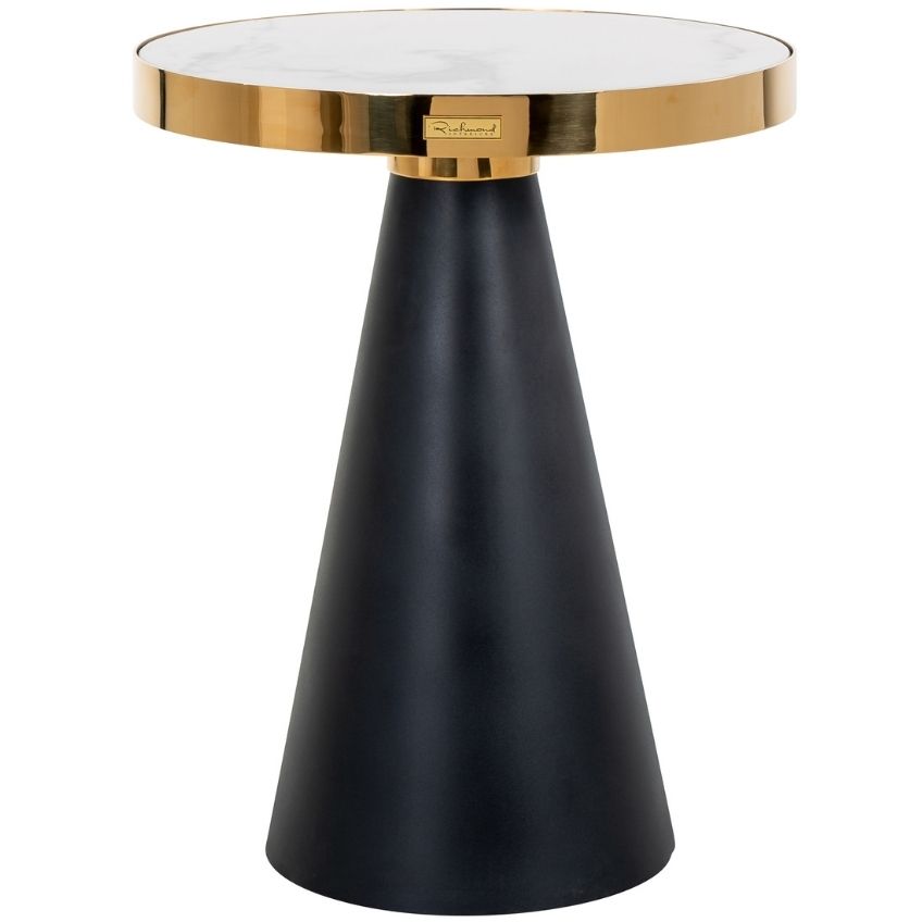 Richmond Mramorový odkládací stolek Odin 45 cm