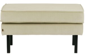 WOOOD Světle zelená sametová podnožka Raden