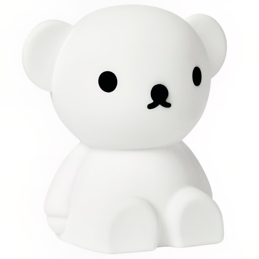 Bílá plastová dětská LED lampa Mr. Maria Boris 10