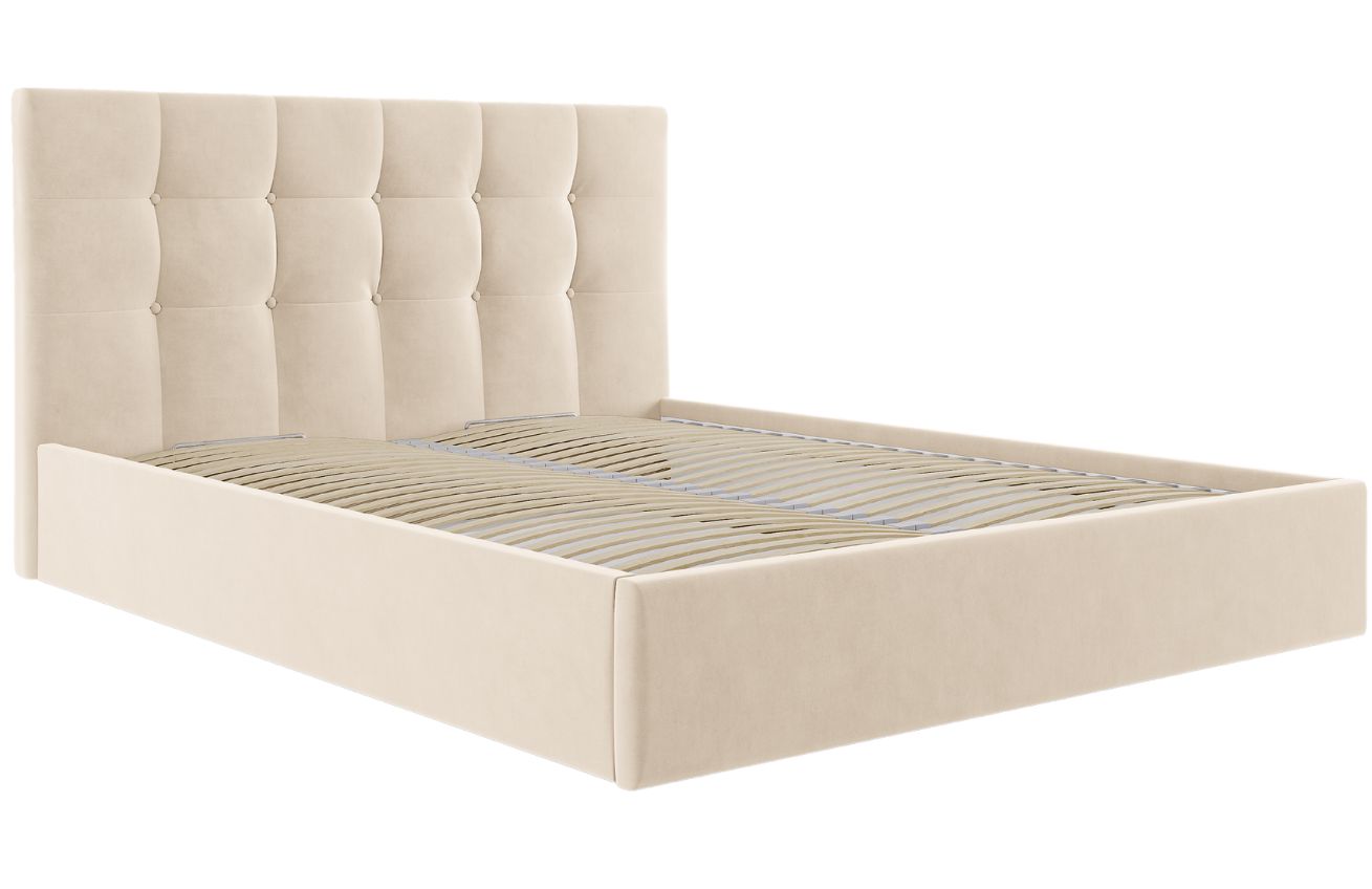 Micadoni Sametová postel Phaedra 160 x 200 cm