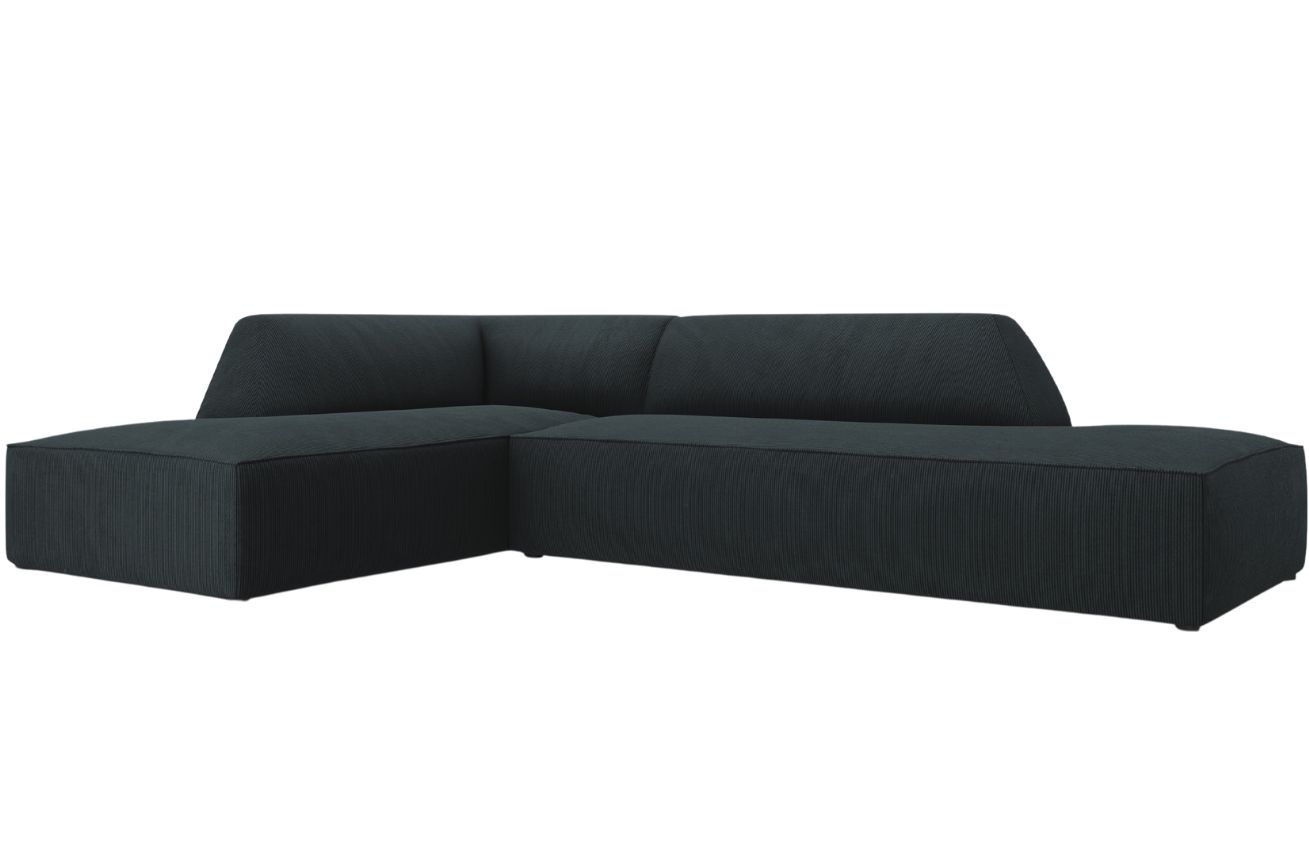 Micadoni Manšestrová rohová pohovka Ruby 273 cm