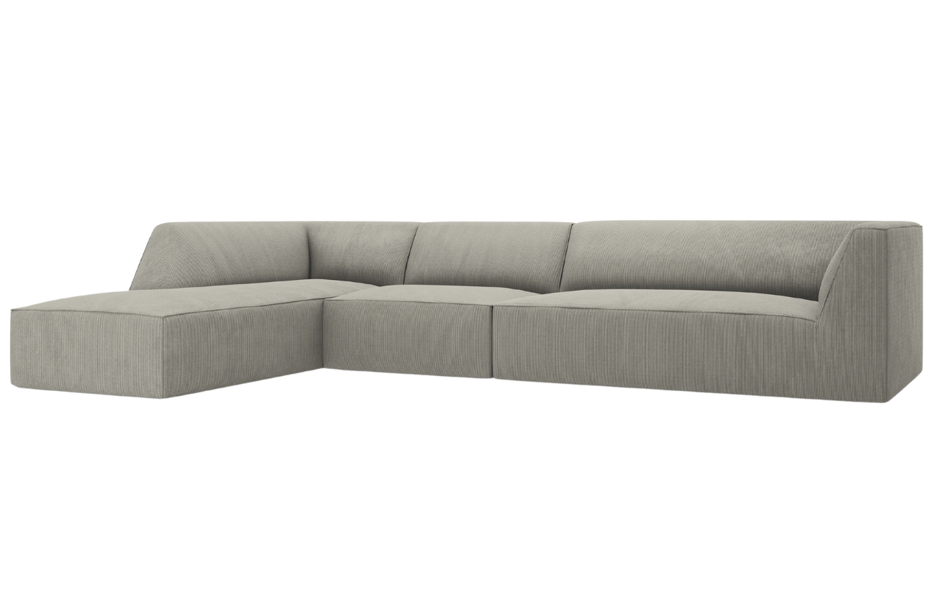 Micadoni Manšestrová rohová pohovka Ruby 366 cm