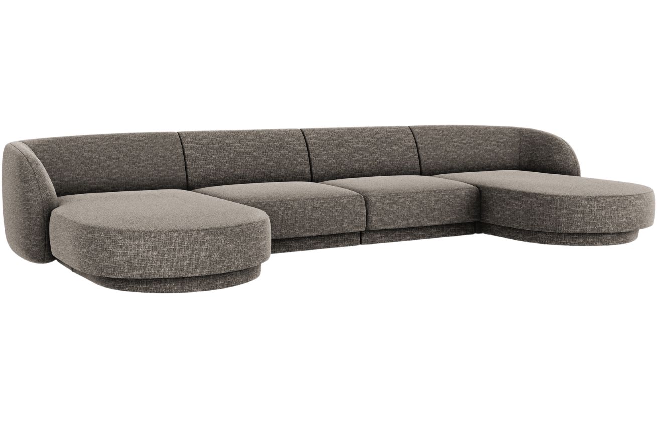 Micadoni Rohová pohovka Miley 330 cm