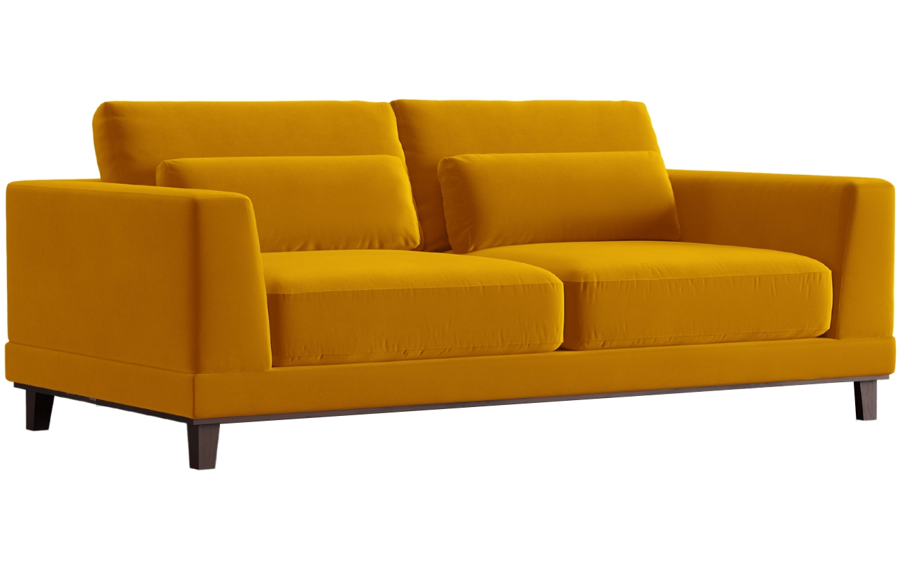 Windsor & Co Sametová pohovka Leon 185 cm