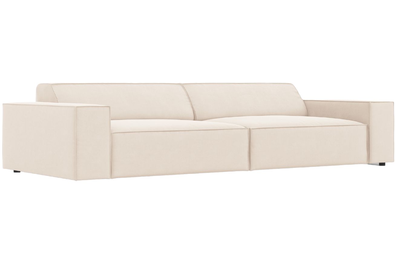 Micadoni Sametová pohovka Jodie 244 cm