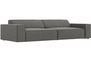 Micadoni Sametová pohovka Jodie 244 cm