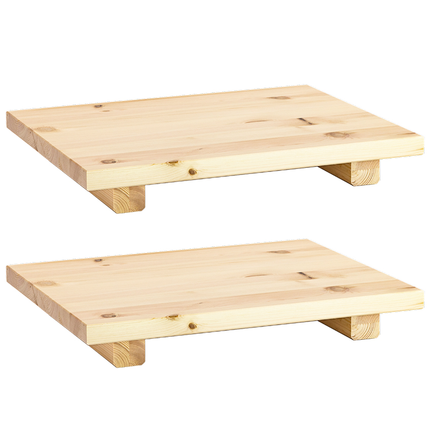 Karup Design Set dřevěných nočních stolků Dock 34 x 45 cm