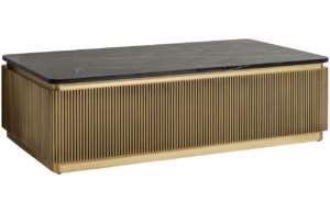 Richmond Mramorový konferenční stolek Ironville 140 x 80 cm