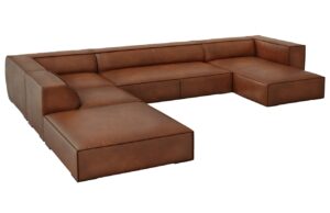 Windsor & Co Kožená rohová pohovka Madame 365 cm