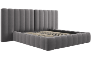 Micadoni Sametová postel Kelp 180 x 200 cm