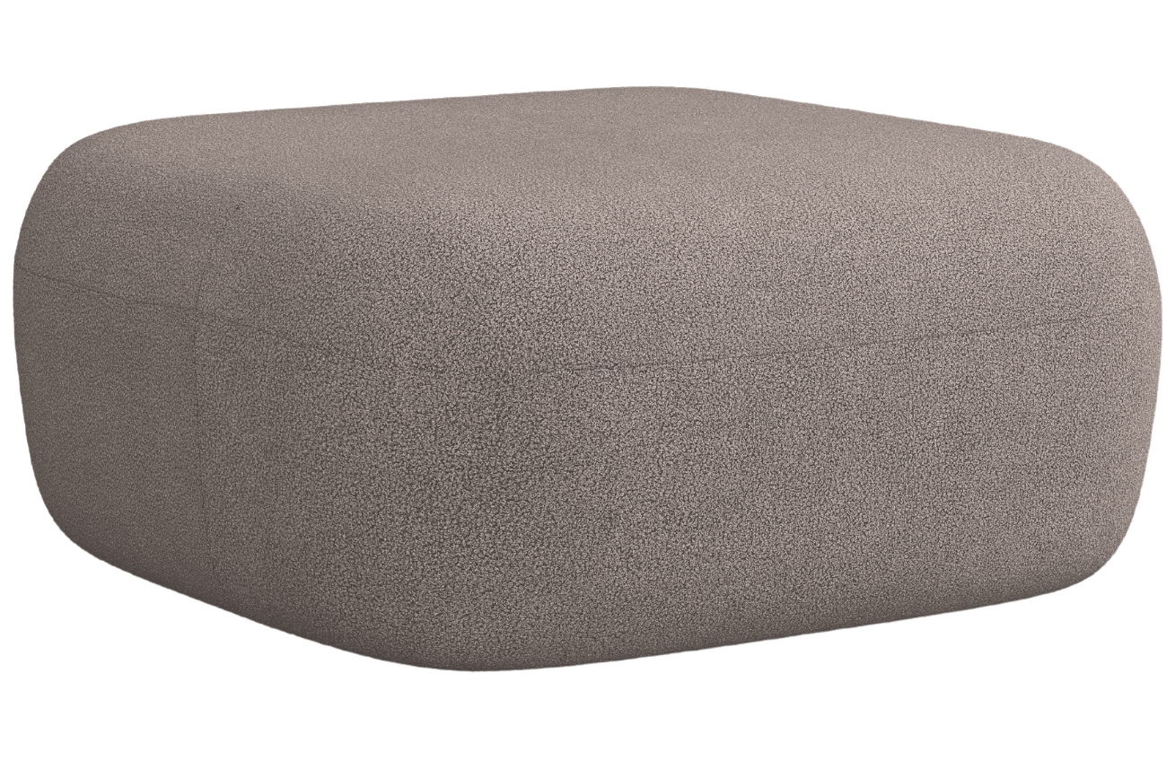 Windsor & Co Bouclé podnožka Aldrin 90 x 88 cm