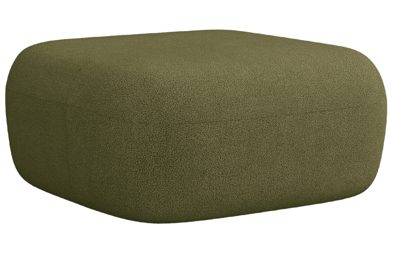 Windsor & Co Bouclé podnožka Aldrin 90 x 88 cm