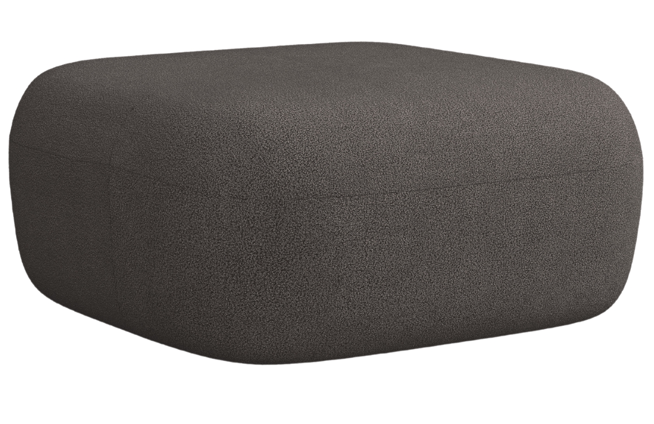 Windsor & Co Bouclé podnožka Aldrin 90 x 88 cm