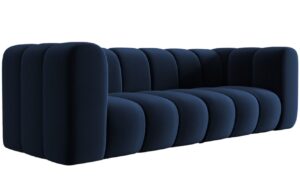 Micadoni Sametová pohovka Lupine 228 cm