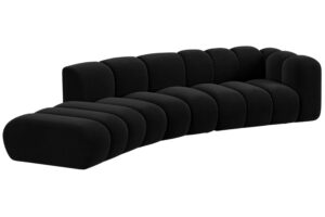 Micadoni Sametová pohovka Lupine 335 cm