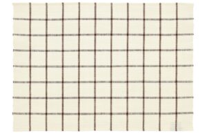 Södahl Krémově bílé bavlněné prostírání Vista 48 x 33 cm