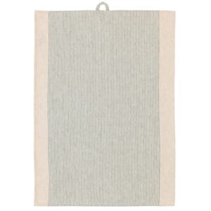 Södahl Béžová bavlněná utěrka Stripe 50 x 70 cm