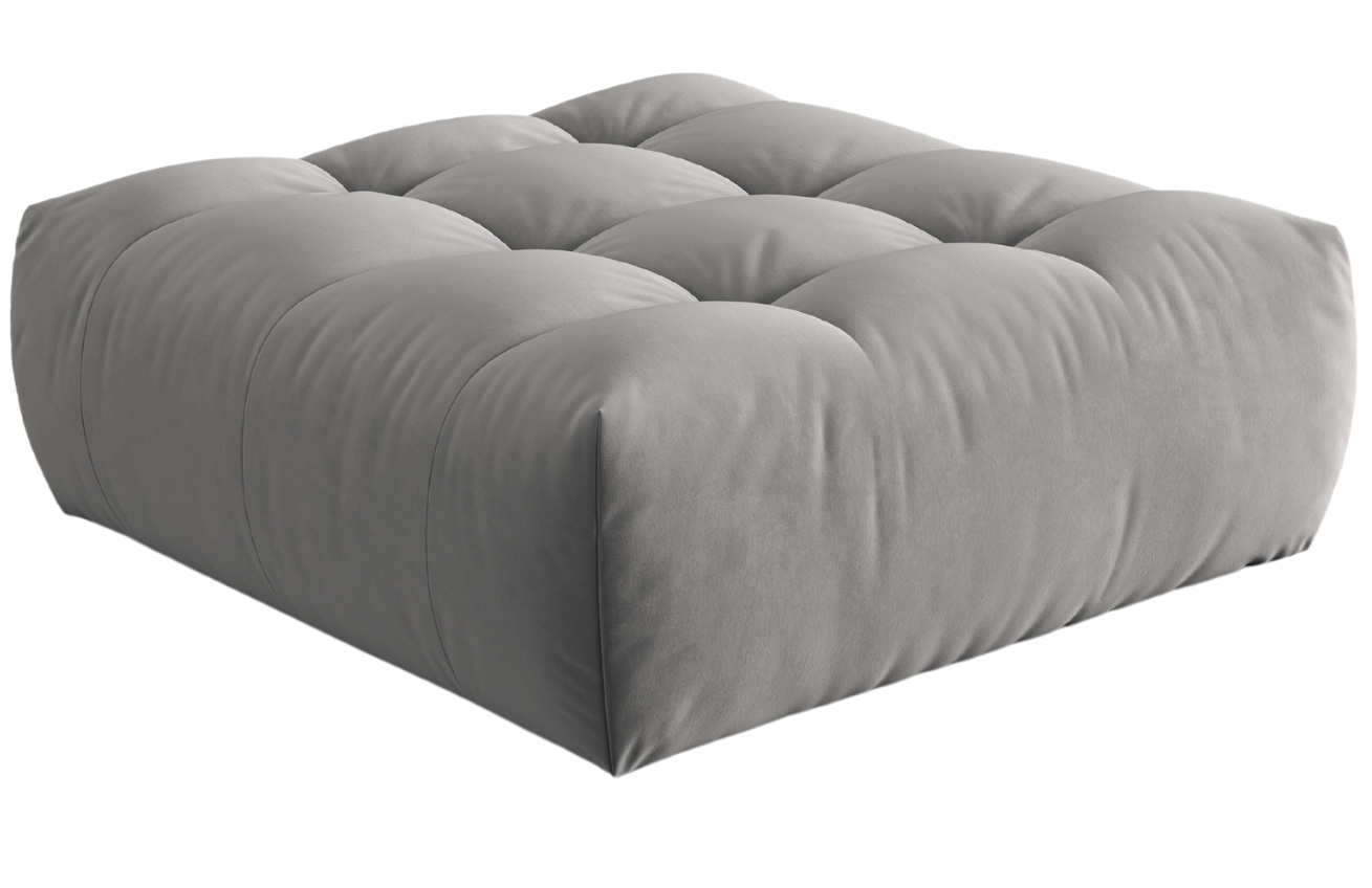 Micadoni Sametová podnožka Bloom 101 x 110 cm