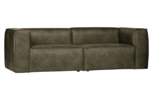 WOOOD Koženková pohovka Bearny 246 cm