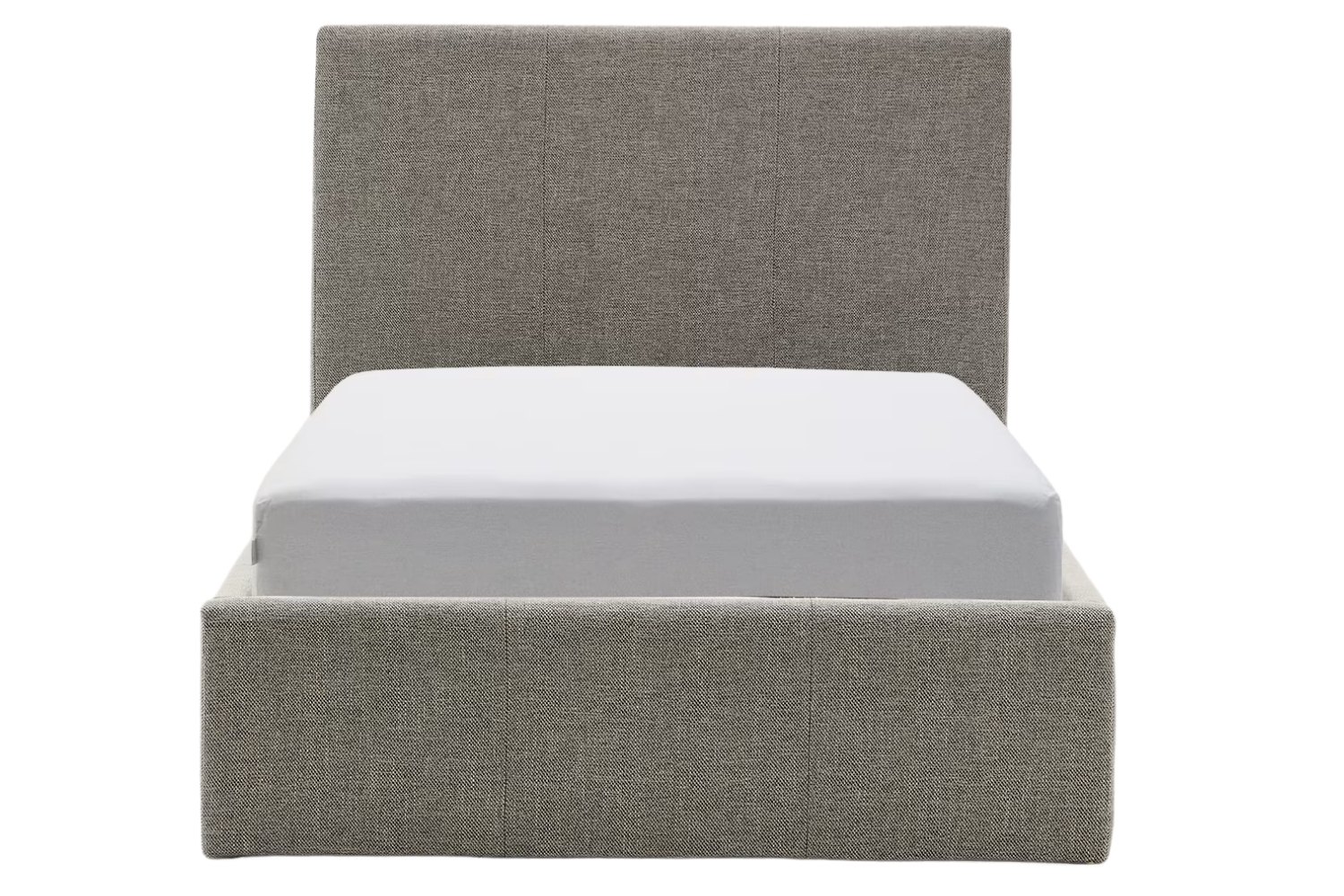 Kave Home Šedá jednolůžková postel Nahiri 90 x 200 cm