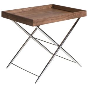 Ořechový odkládací stolek Angel Cerdá No. 2034