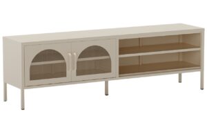 Marckeric Kovový TV stolek Diora 160 x 35 cm