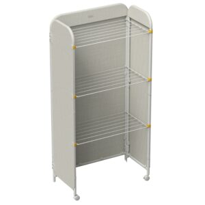 Joseph Joseph Béžový třípatrový sušák Eclipse 150 x 74 cm