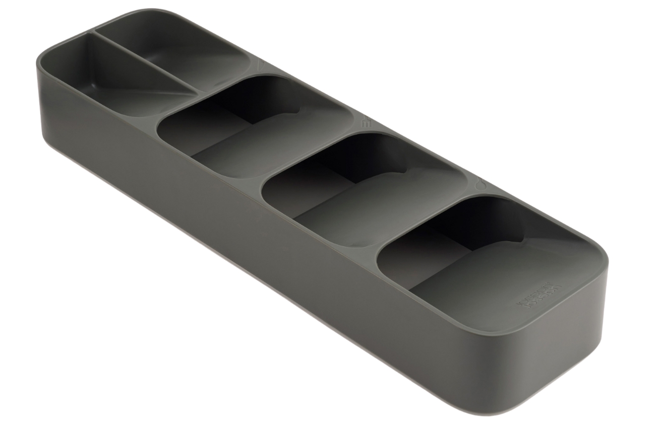 Joseph Joseph Šedý plastový organizér na příbory Duo