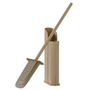 Cosmic Béžová plastová WC štětka Flat