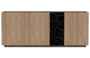 Marckeric Komoda Dione 180 x 42 cm s dubovým dekorem