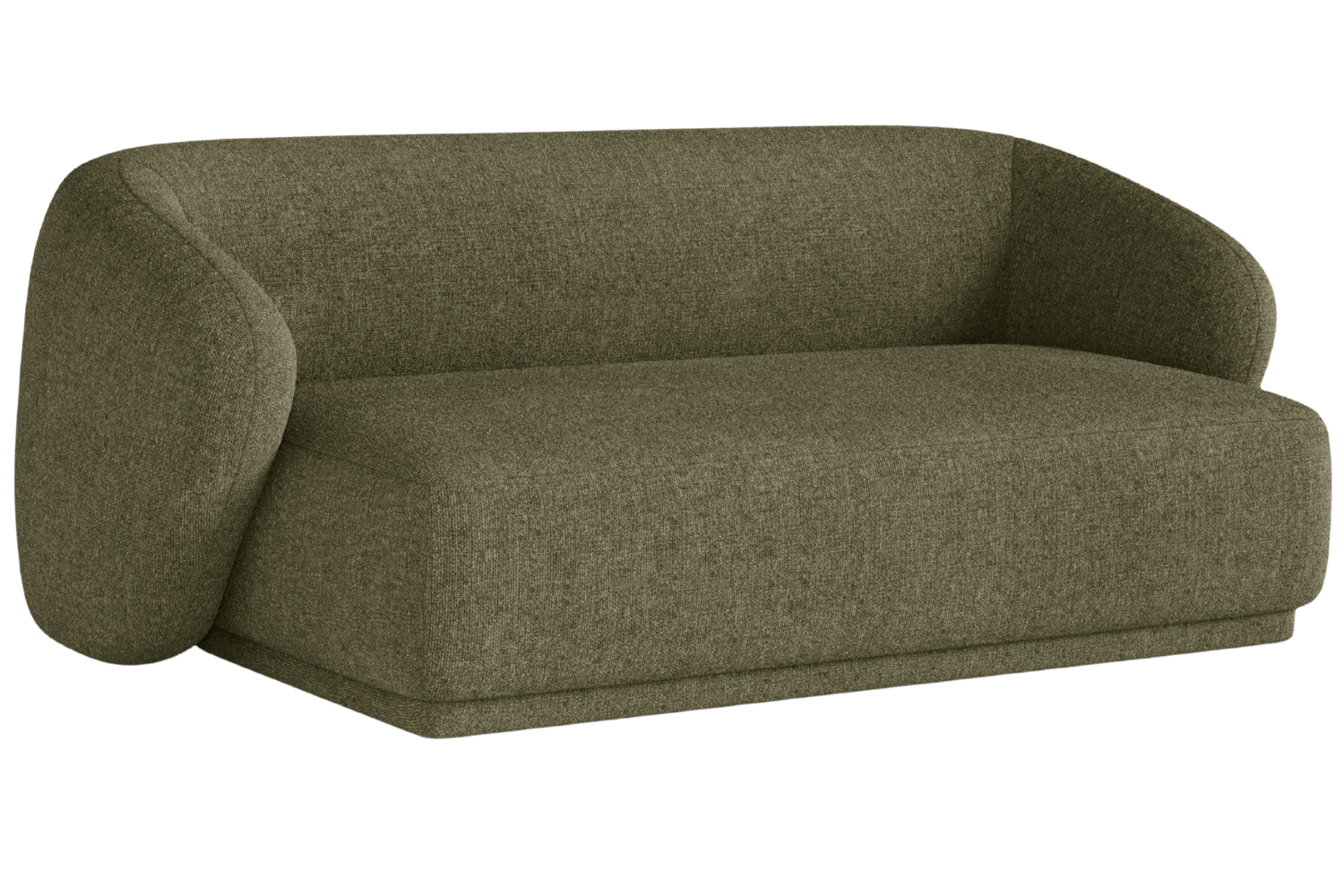 Maison Heritage Zelená čalouněná dvoumístná pohovka Jane 180 cm