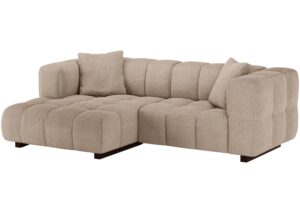 Micadoni Béžová rozkládací pohovka Puma 260 cm