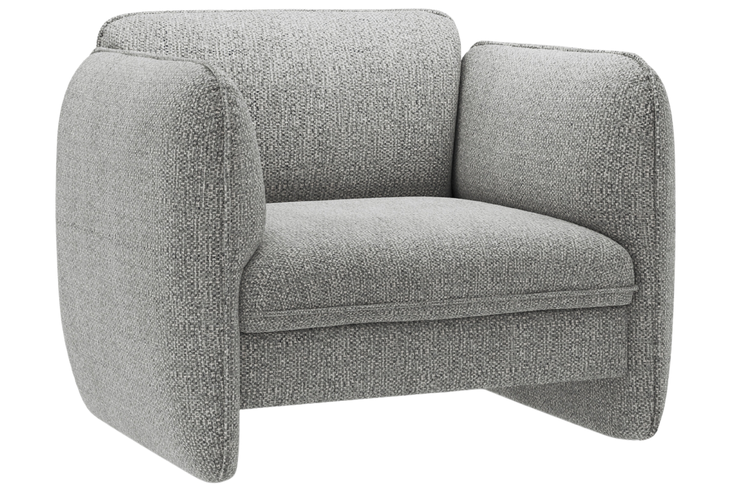 Micadoni Šedé křeslo Georgia