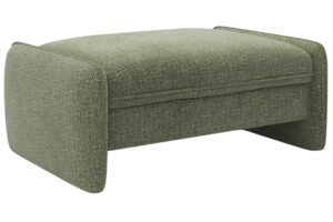 Micadoni Zelená podnožka Georgia 115 x 70 cm