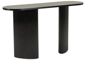 Nova Nook Černý toaletní stolek Alrequin 140 x 40 cm