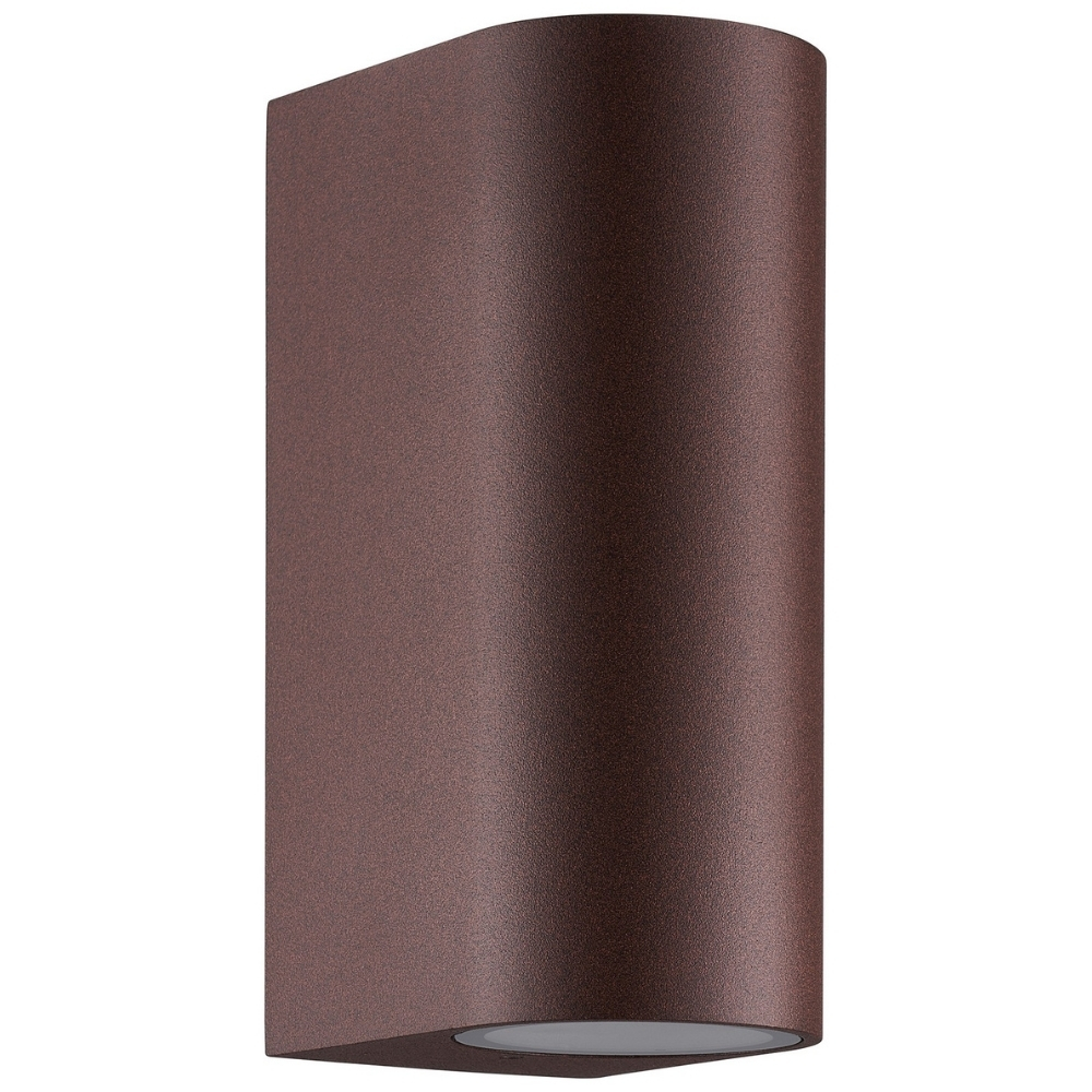 Nordlux Hnědé venkovní nástěnné světlo Dion Double